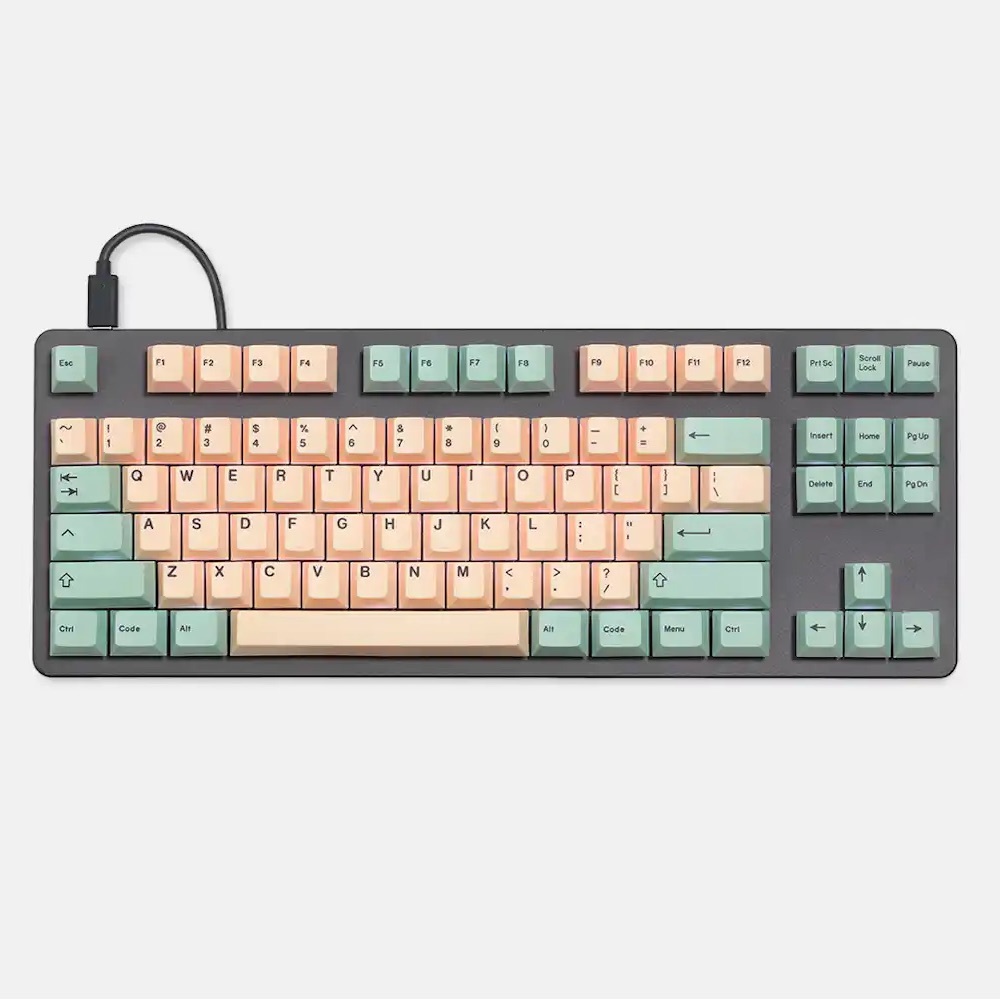 Artifact Bloom Series Keycap Set: Matcha Mango